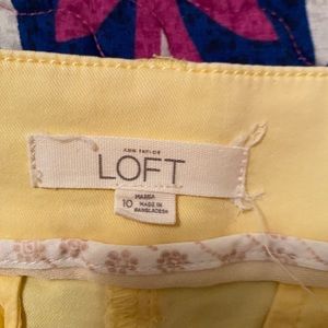 Ann Taylor Marisa style size 10 yellow